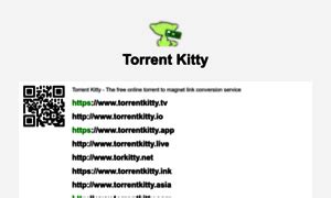 kittytorrent|torrent kitty to magnet.